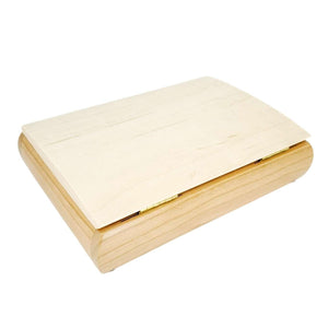 Jewelry Box - Small - Tranquility (Cherry, Curly Maple) by Mikutowski Woodworking