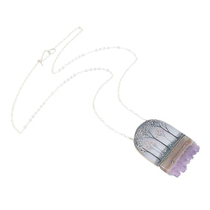 Necklace - Forest Crystal (Sterling Silver) by Fernworks