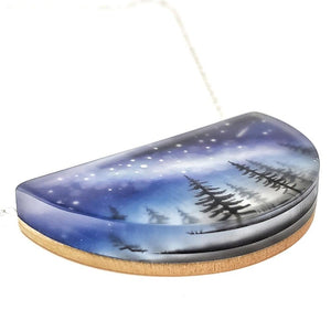 Necklace - Milky Way (Sterling Silver) by Fernworks