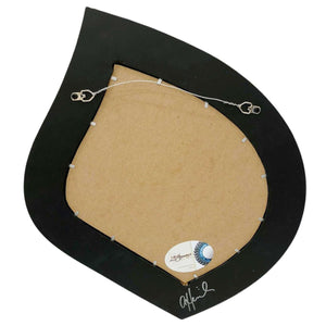 Mosaic Mirror - 16x18in Leaf (Seafoam) by Zetamari Mosaic Artworks