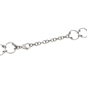 Necklace - Clustered Circles (Stainless Steel and Titanium) by Wraptillion