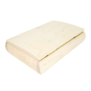 Jewelry Box - Small - Tranquility (Curly Maple) by Mikutowski Woodworking