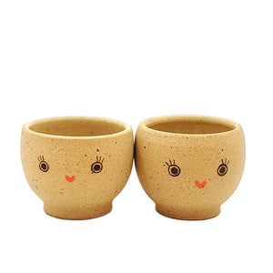 Vessel - Bright Eyes Lil Bebe Mini Bowls by Jennifer Fujimoto