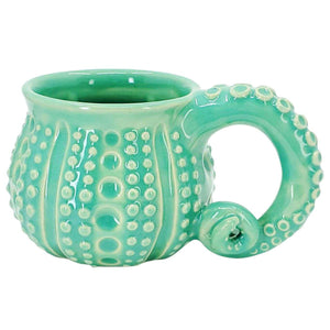 Mug - Octopus (Aqua) by Beach Baby Ceramics