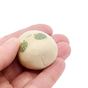 Figurine - Lucky Potato Bud Vase (Single Hole, Green Cheeks) by The Pottery Parade