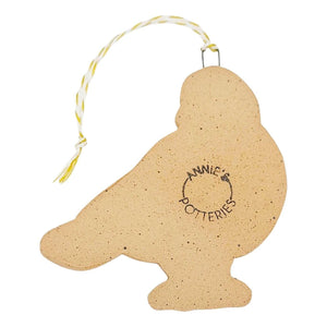 Ornament - Standing Left Pigeon by Annie’s Potteries