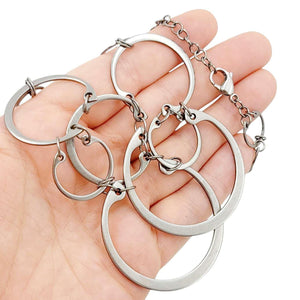 Necklace - Clustered Circles (Stainless Steel and Titanium) by Wraptillion