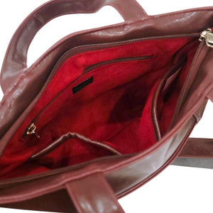 Bag - Mini Troubadour Adjustable Convertible Tote (Wine) by Crystalyn Kae