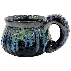 Mug - 12oz - Octopus (Bioluminescent) by Beach Baby Ceramics