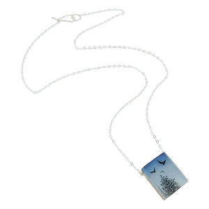 Necklace - Over the Trees (Sterling Silver) by Fernworks