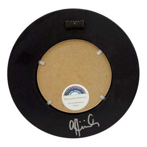 Mosaic Mirror - 7in Round (Ruby Red) by Zetamari Mosaic Artworks