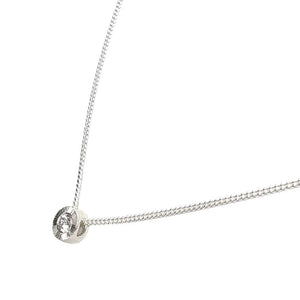 Necklace - Small Aurora (Diamond, Sterling Silver) by Corey Egan