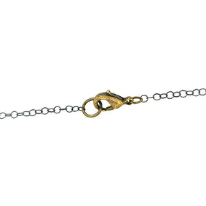 Necklace - Druzy Fox (Brass) by Fernworks