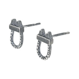 Earrings - Studs - Small Rise (Sterling Silver) by Taviametal