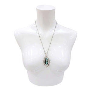 Necklace - Wayfinder (Bao Canyon Turquoise) by Three Flames Silverworks