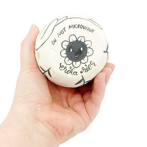 Tumbler - Kitty Flowers (Bright) by Erika Rier