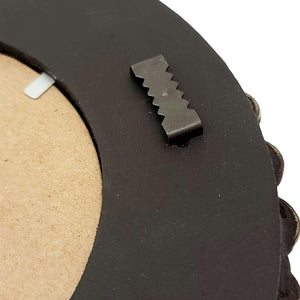 Mosaic Mirror - 7in Round (Frost Drop) by Zetamari Mosaic Artworks