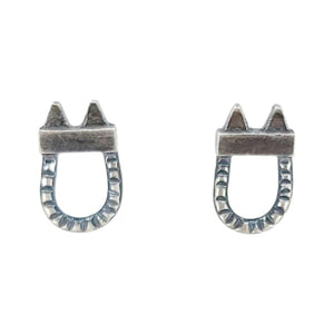 Earrings - Studs - Small Rise (Sterling Silver) by Taviametal