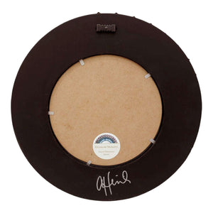 Mosaic Mirror - 10in Round (Magic Purples) by Zetamari Mosaic Artworks