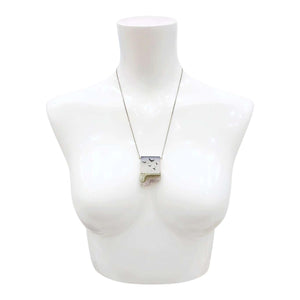 Necklace - Flock Crystal (Gunmetal) by Fernworks