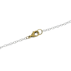 Necklace - Deep Woods Crystal (Gunmetal) by Fernworks