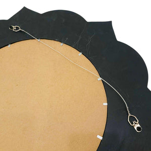 Mosaic Mirror - 21in Mandala (Plum) by Zetamari Mosaic Artworks