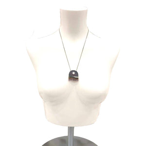 Necklace - Moon Rays Crystal (Brass) by Fernworks