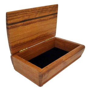 Jewelry Box - Small Treasure Box (Bubinga, Wenge) by Mikutowski Woodworking