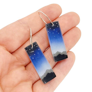 Earrings - Blue Ridge Drops by Fernworks