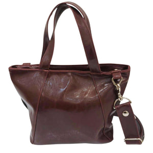 Bag - Mini Troubadour Adjustable Convertible Tote (Wine) by Crystalyn Kae