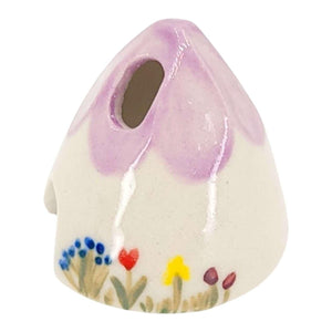 Figurine - Ceramic House (Violet) by Spalted Home