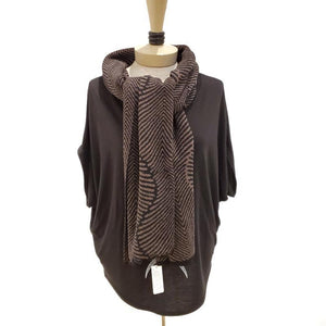 Wrap - Forest Fern in Walnut and Black by Liamolly