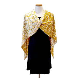 Wrap - Golden Ratio in Curry and Cream by Liamolly
