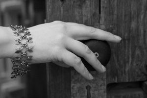 Bracelet - Wisteria (Stainless Steel and Titanium) by Wraptillion