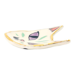 Ring Dish - Little Tiger (Green) by Erika Rier