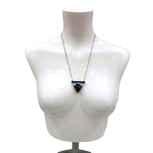 Necklace - Druzy Fox (Brass) by Fernworks