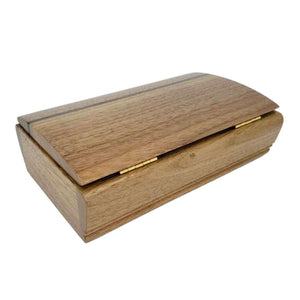 Jewelry Box - Small Treasure Box (Walnut, Wenge) by Mikutowski Woodworking