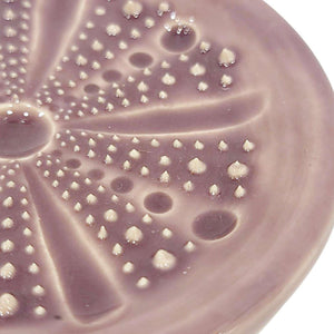 Grater - Sea Urchin (Dusty Purple) by Beach Baby Ceramics