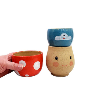 Tea Doll - Mushroom (3 Piece Set) by Jennifer Fujimoto