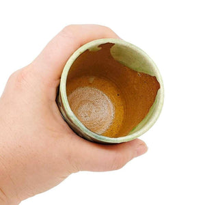 Cup - Large Scarlet Shigaraki-yaki by Asemi Co.
