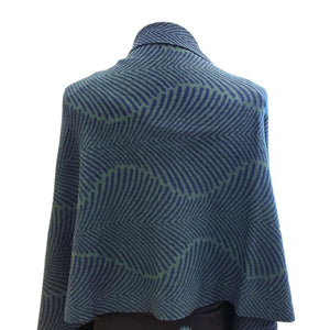 Wrap - Forest Fern in Hunter and Navy by Liamolly
