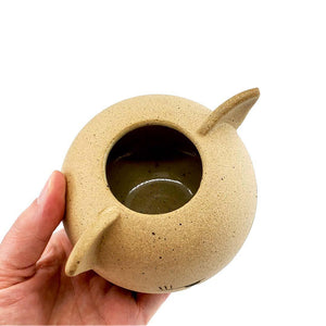 Vase - Side Eye Kitty Cat by Jennifer Fujimoto