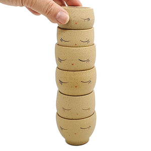 Vessel - Peaceful Lil Bebe Mini Bowls by Jennifer Fujimoto