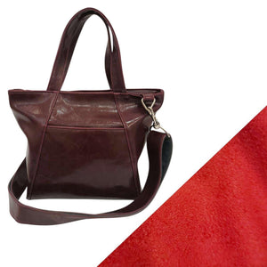 Bag - Mini Troubadour Adjustable Convertible Tote (Wine) by Crystalyn Kae