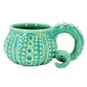 Mug - Octopus (Aqua) by Beach Baby Ceramics
