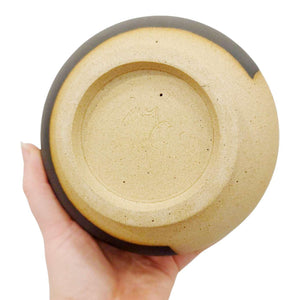 Kokeshi Jar - XXXL - Peaceful "Up Up Up" Black Wave (OOAK) by Jennifer Fujimoto Collection