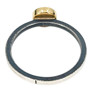 Ring - Size 7 - 6mm Pave Diamond Notched Band (14k Gold, Sterling Silver, Diamond) by 314 Studio