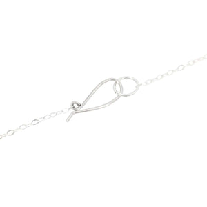 Necklace - Cherry Blossoms Tall (Sterling Silver) by Fernworks