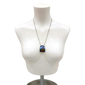 Necklace - Forgotten Seas Ammonite (Boat) by Fernworks