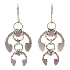 Earrings - Hops (Stainless Steel and Titanium) by Wraptillion